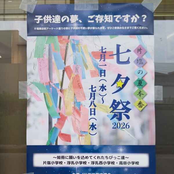 "七夕祭り ２０２６" が始まりました！！