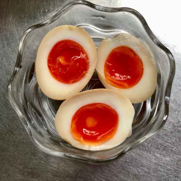 けはやたまごで簡単煮卵^o^
