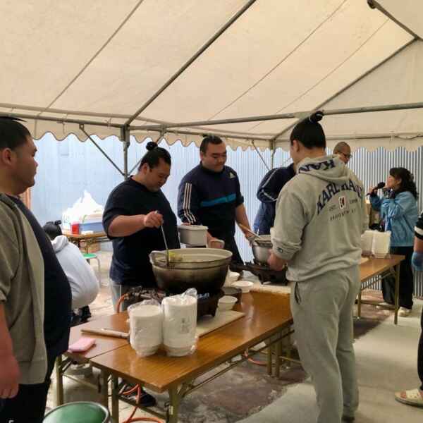 錣山部屋ちゃんこ鍋の会〜懇親会